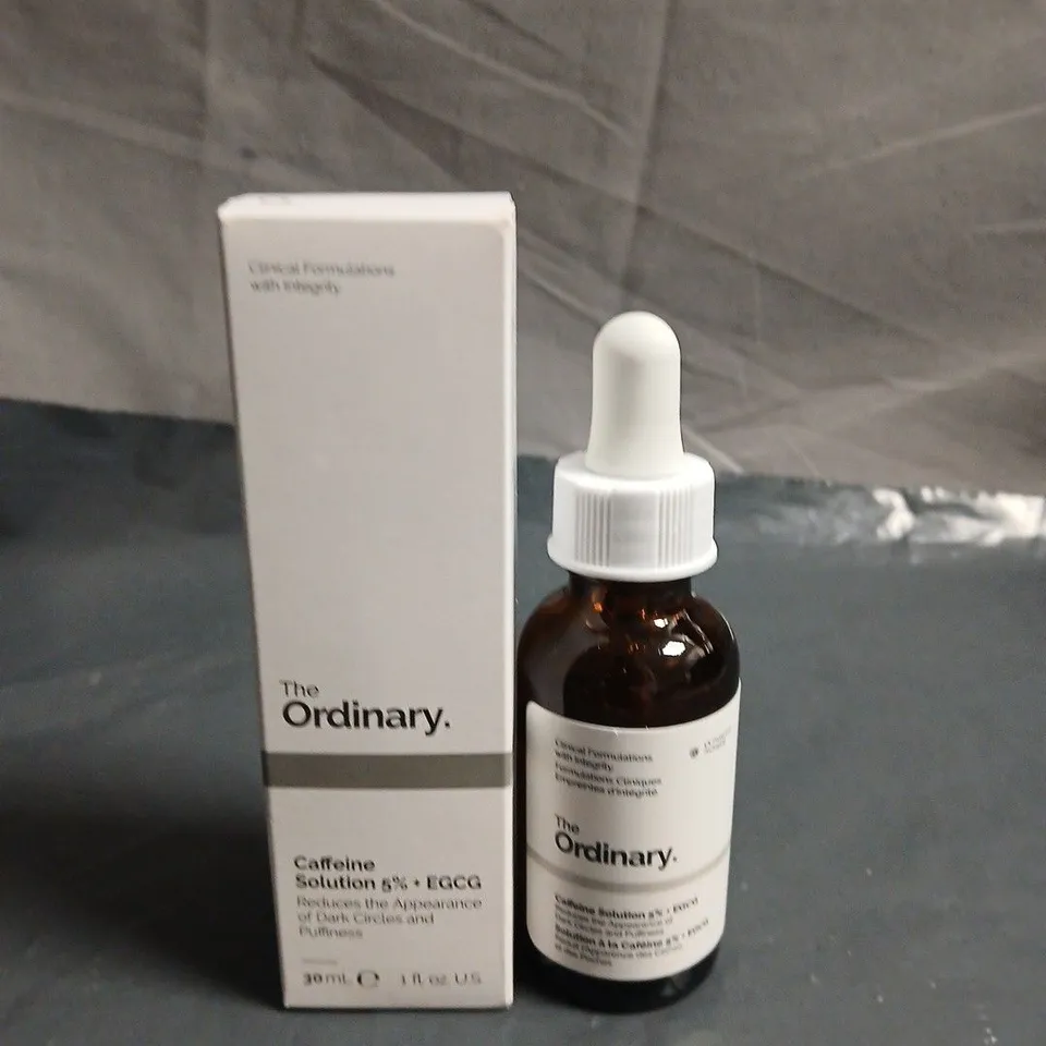 THE ORDINARY CAFFEINE SOLUTION 5% + EGCG SERUM – 30 ML (BOXED)