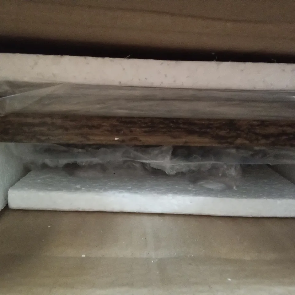 BOXED 2-TIER INDUSTRIAL PIPE SHELF