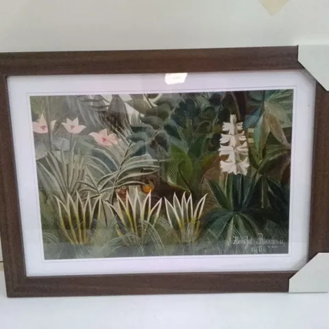 BOXED THE EQUATORIAL JUNGLE BY HENRI ROUS