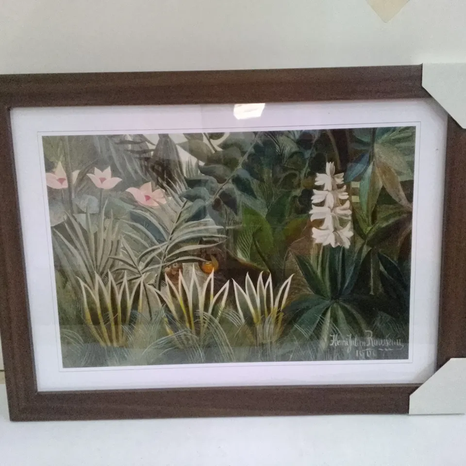 BOXED THE EQUATORIAL JUNGLE BY HENRI ROUS