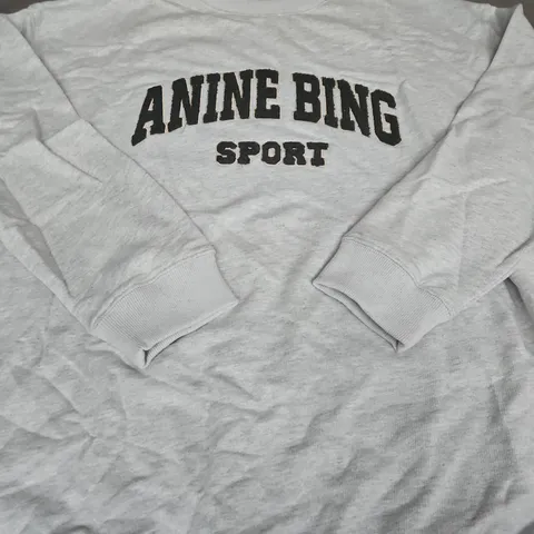 ANINE BING SPORT SWEATSHIRT – GREY - SIZE M