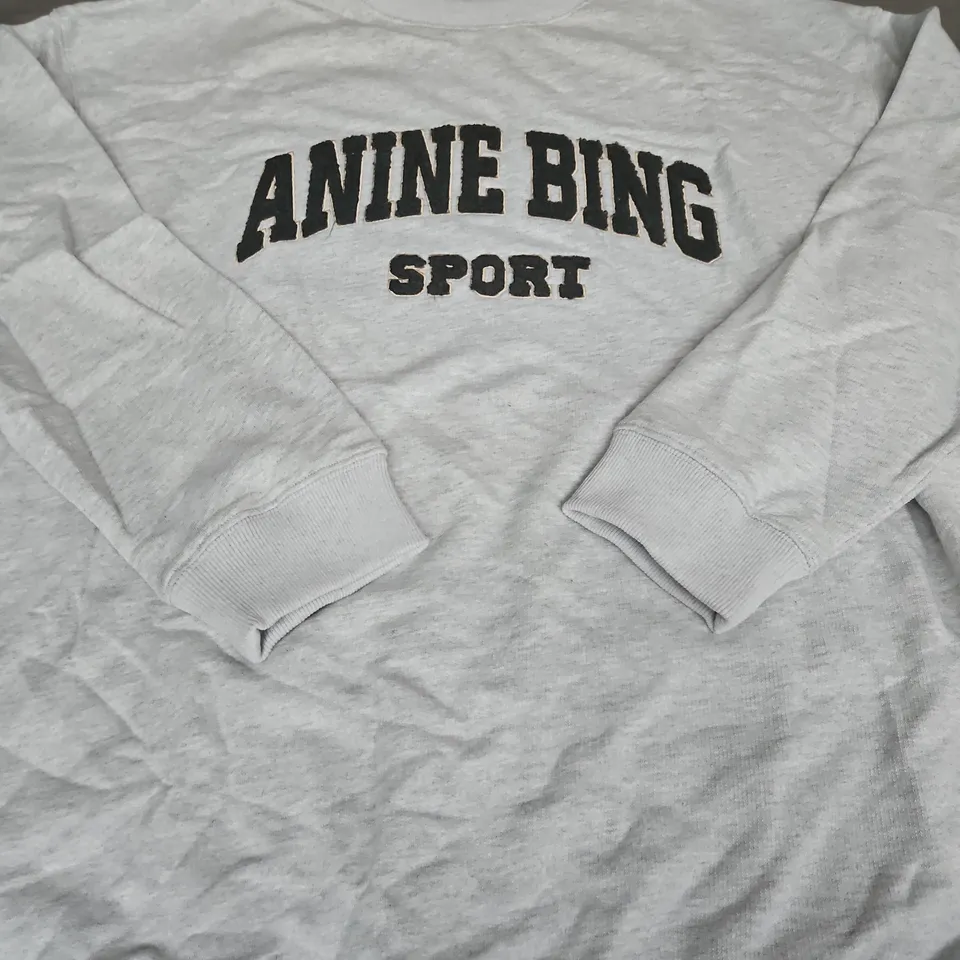 ANINE BING SPORT SWEATSHIRT – GREY - SIZE M