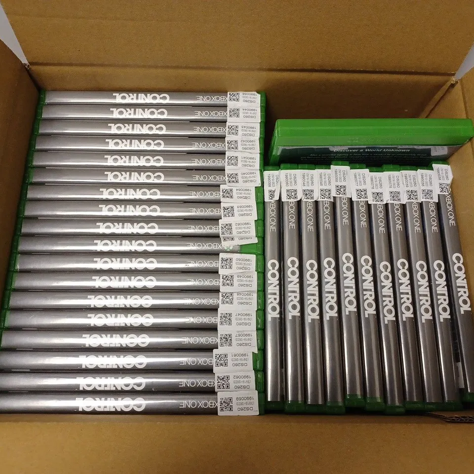LOT OF 30 'CONTROL' VIDEO GAME (XBOX ONE)