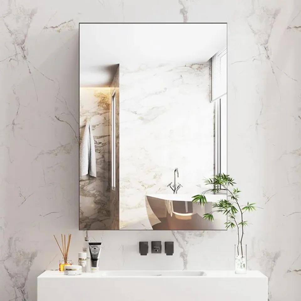 BOXED AYRION 505MM W 700MM H SURFACE FRAMED MEDICINE CABINET