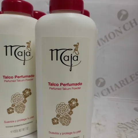 MAJA PERFUMED TALCUM POWDER 200g x6