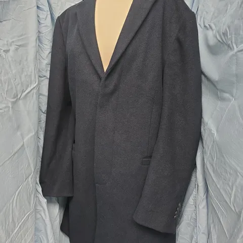 Limited Edition Men's Coat – Dark Navy, UK M