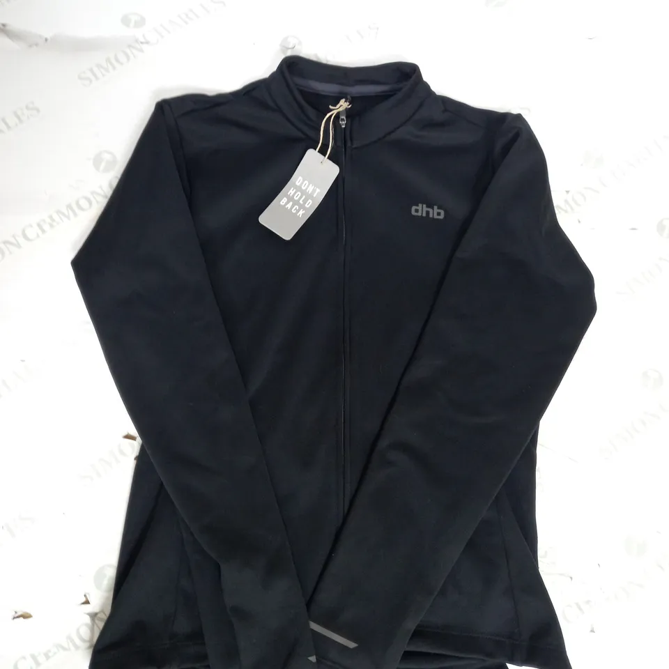 DHB JACKET IN BLACK SIZE 10