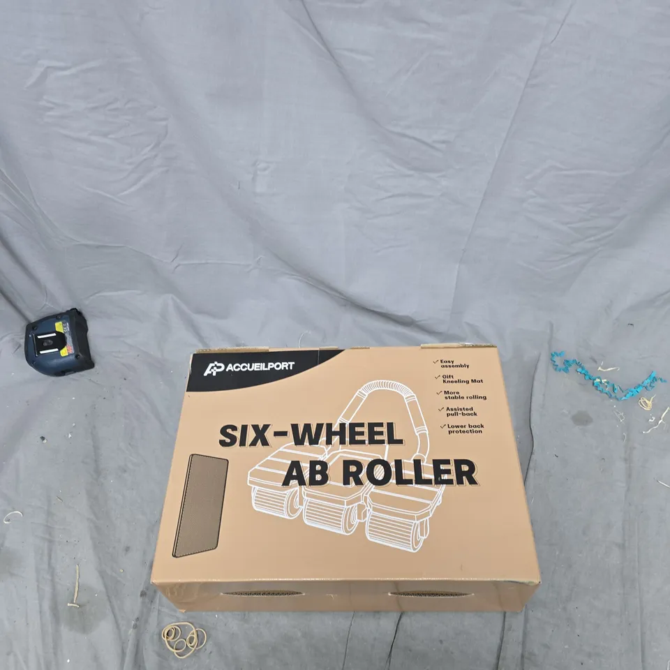SIX-WHEEL AB ROLLER - FITNESS EQUIPMENT 