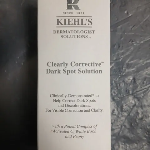 KIEHL'S CLEARLY CORRECTIVE DARK SPOT SOLUTION – 100 ML