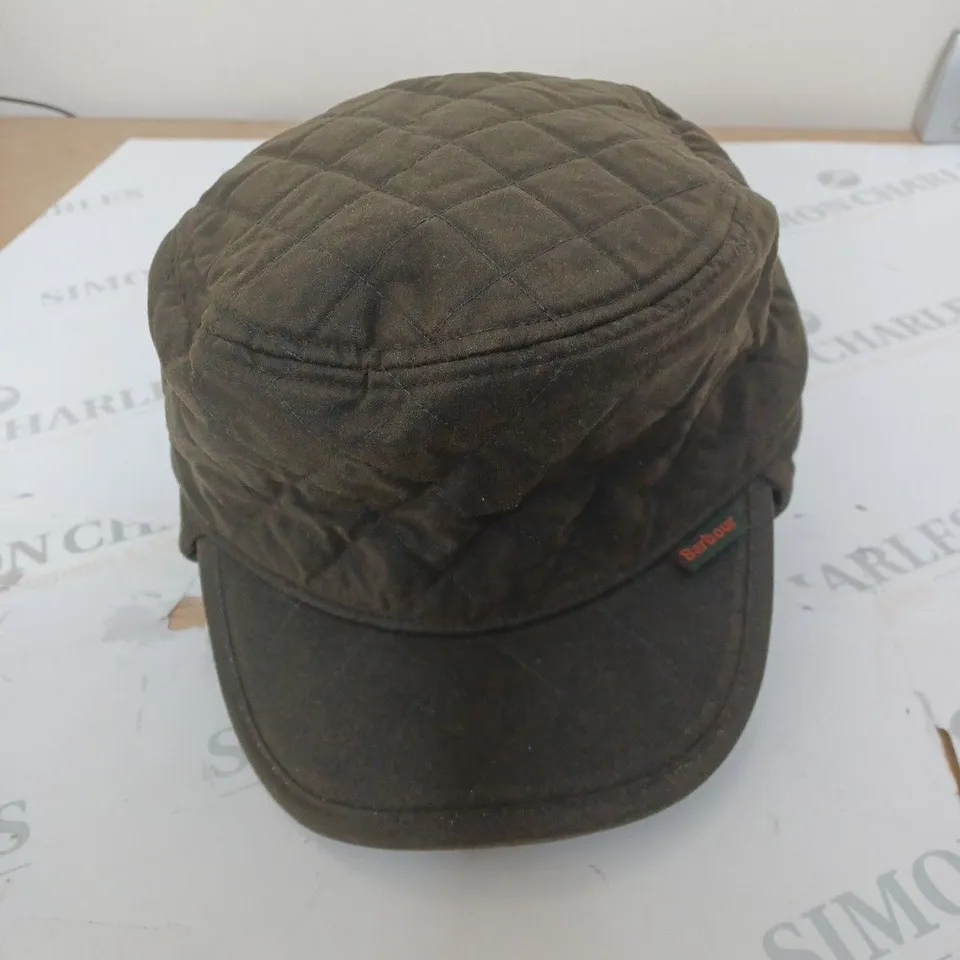 BZRBOUR STANHOPE HUNTI OLIVE HAT 