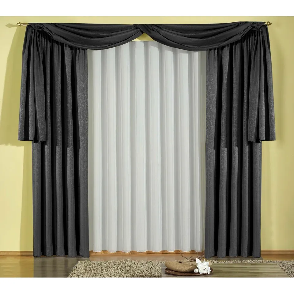 FRIEDLAND PINCH PLEAT ROOM DARKENING CURTAINS 