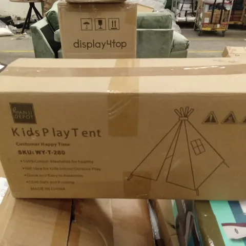 BOXED KIDS PLAY TENT