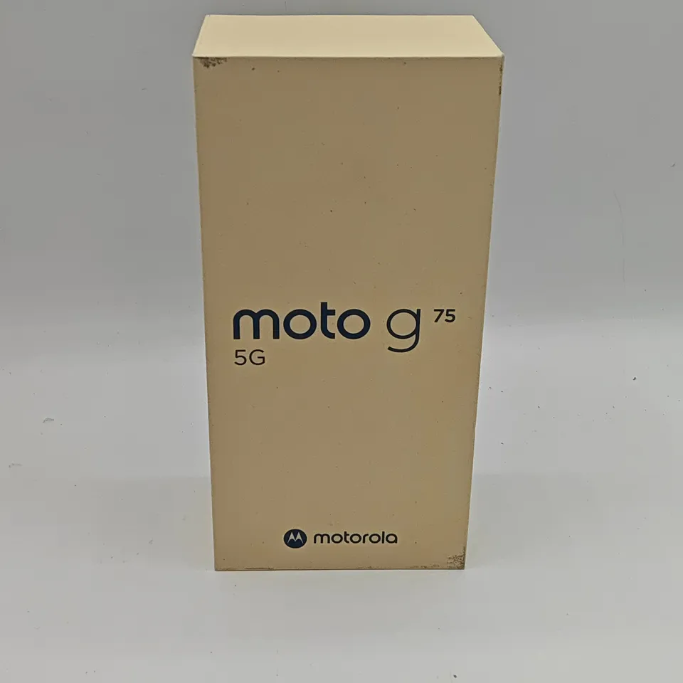 BOXED MOTOROLA G75 5G 8+128GB IN CHARCOAL GREY - MC434