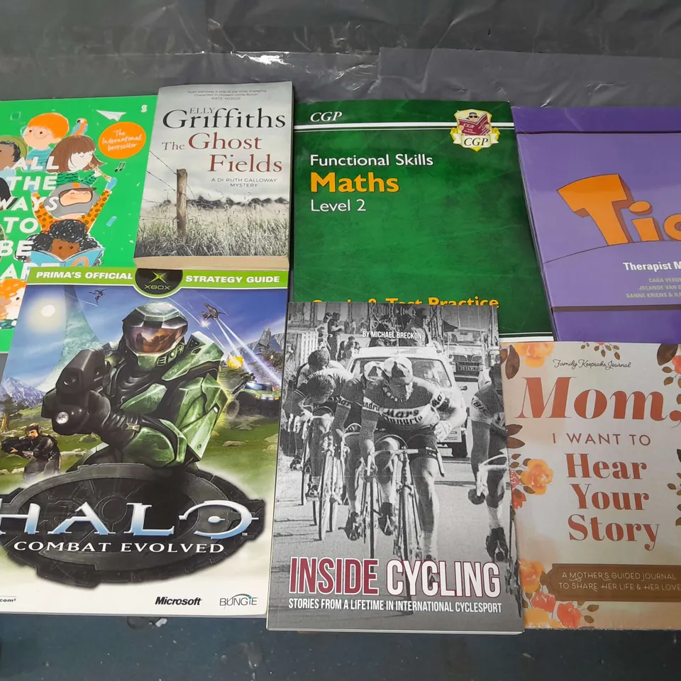 LARGE QUANTITY OF ASSORTED BOOK TITLES INCLUDE FICTION AND NON-FICTION TITLES BY AUTHORS SUCH AS; PAUL SMITH , STEVE MCKEVIT , ROBERT HOWELLS ETC - COLLECTION ONLY