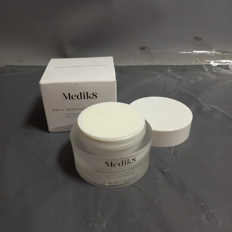 SEALED MEDIK8 DAILY RADIANCE VITAMIN C-TETRA CREAM 50ML