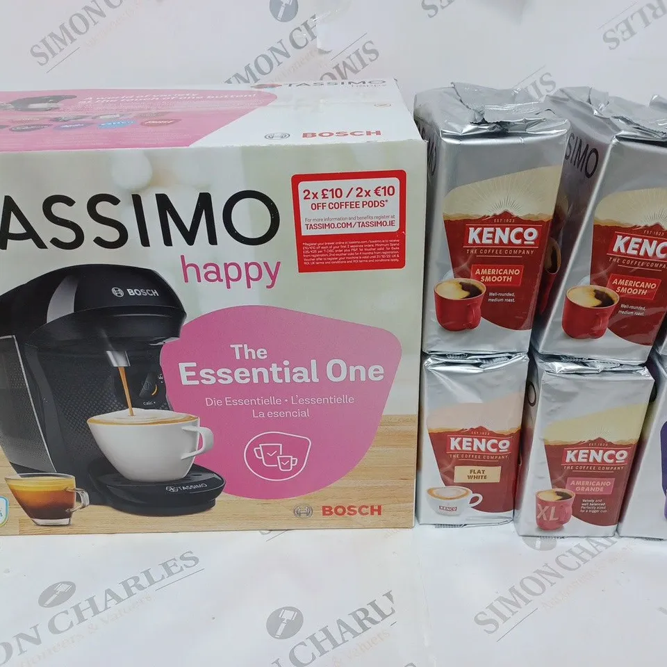 BOXED TASSIMO HAPPY BUNDLE RRP £127
