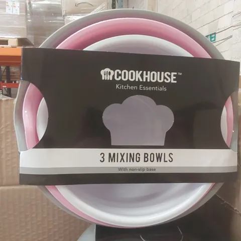 PALLET CONTAINING APPROXIMATELY 160x COOKHOUSE 3PCS MIXING BOWLS