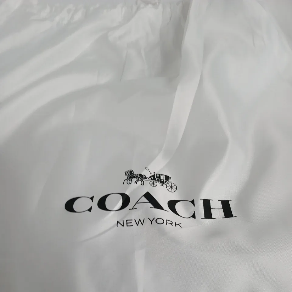 COACH NEW YORK QUILTED BLACK SHOULDER BAG