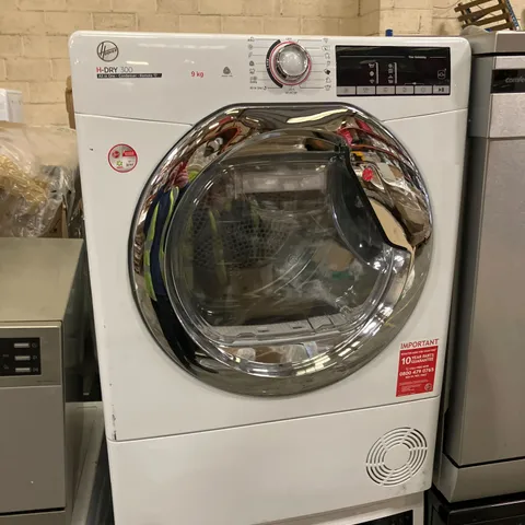 HOOVER H-DRY 300 9KG CONDENSER TUMBLE DRYER WHITE - UNPROCESSED RAW RETURN