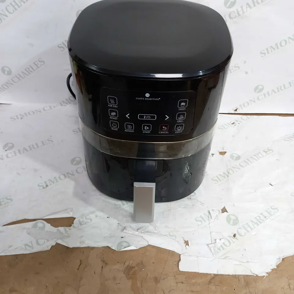 OUTLET COOK'S ESSENTIALS 4.0L AIR FRYER - BLACK