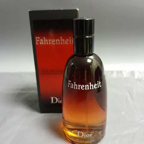 BOXED DIOR FAHRENHEIT EAU DE TOILETTE 100ML