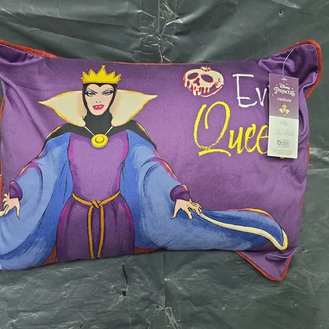 BOX OF APROX 10 CUSHIONS DISNEY PRINCESS EVIL QUEEN