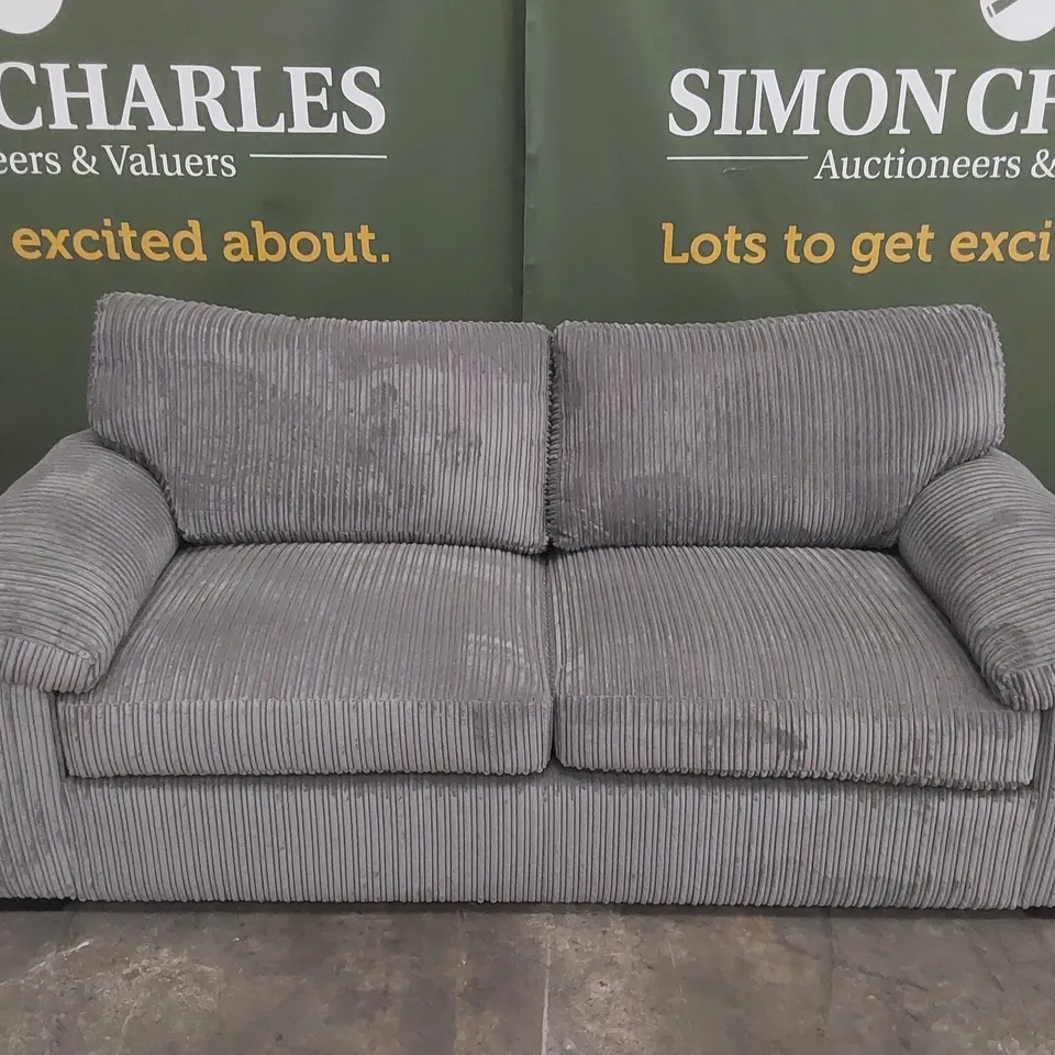 AMALFI STANDARD BACK 3 SEATER FABRIC SOFA  RRP £579