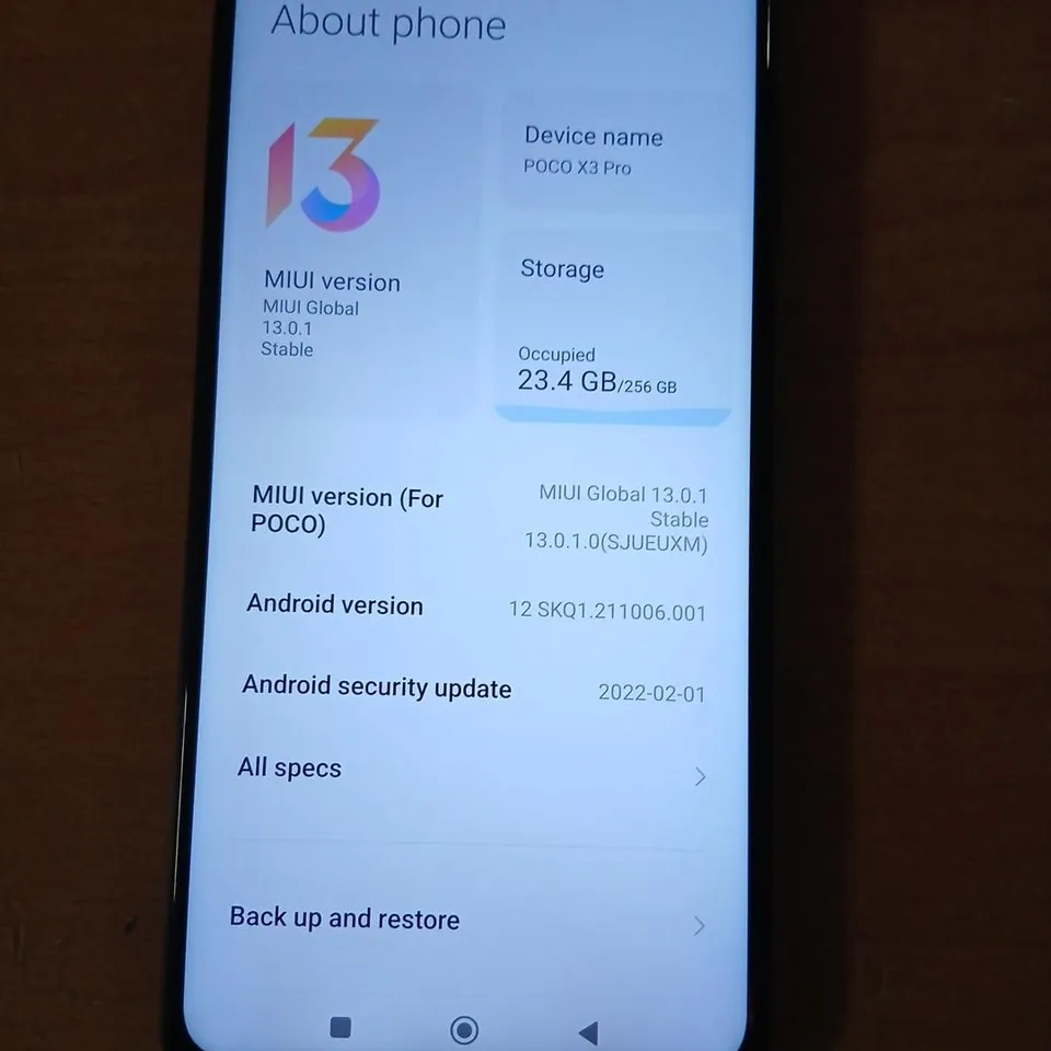 POCO X3 PRO SMARTPHONE – 256GB, BLACK