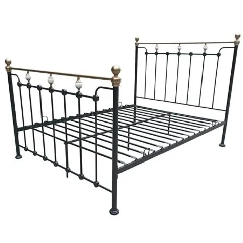 BOXED 5 METALBET EDINBURGH KING BED - 2 BOXES