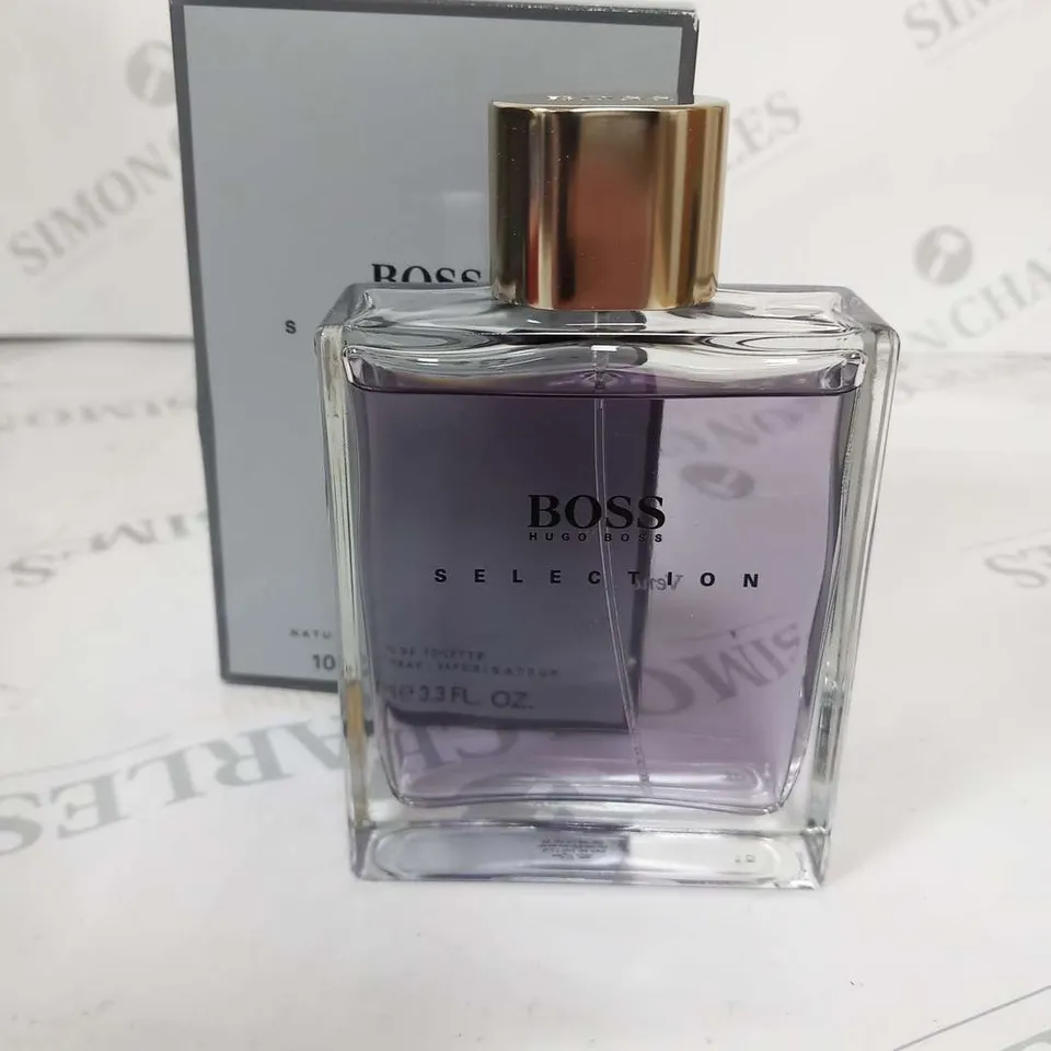 BOXED HUGO BOSS SELECTION EAU DE TOILETTE 100ML 