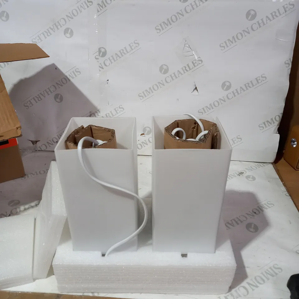 JOHN LEWIS TOUCH LAMPS SET OF2