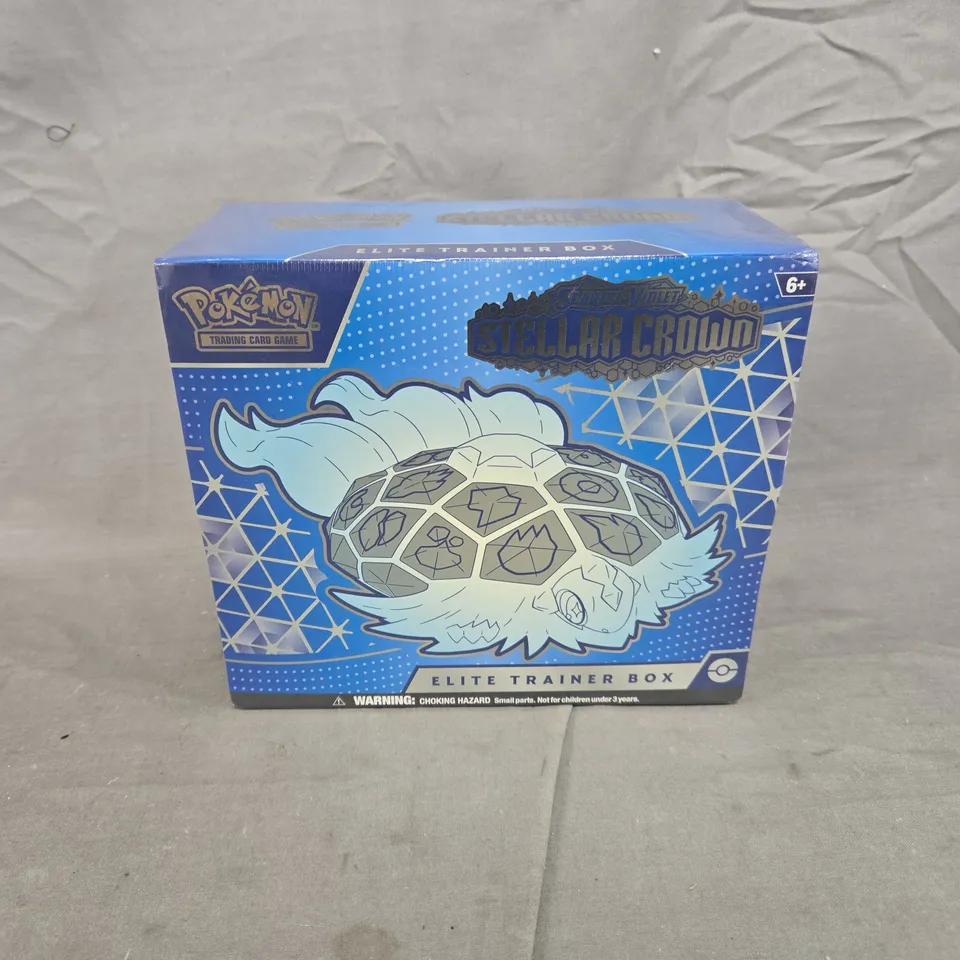 POKÉMON TRADING CARD GAME ELITE TRAINER BOX – STELLAR CROWN (SCARLET & VIOLET)
