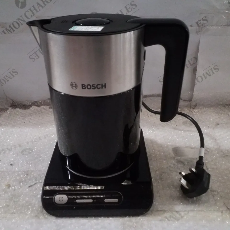 BOXED BOSCH STYLINE 3000W MAX 1.5L KETTLE - BLACK