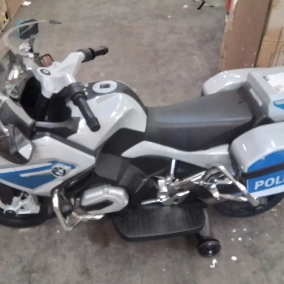 BMW POLICE RIDE ON BIKE