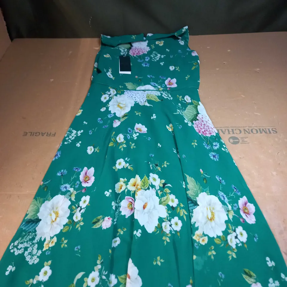 HOBBS LONDON CARLY FLORAL DRESS SIZE 10