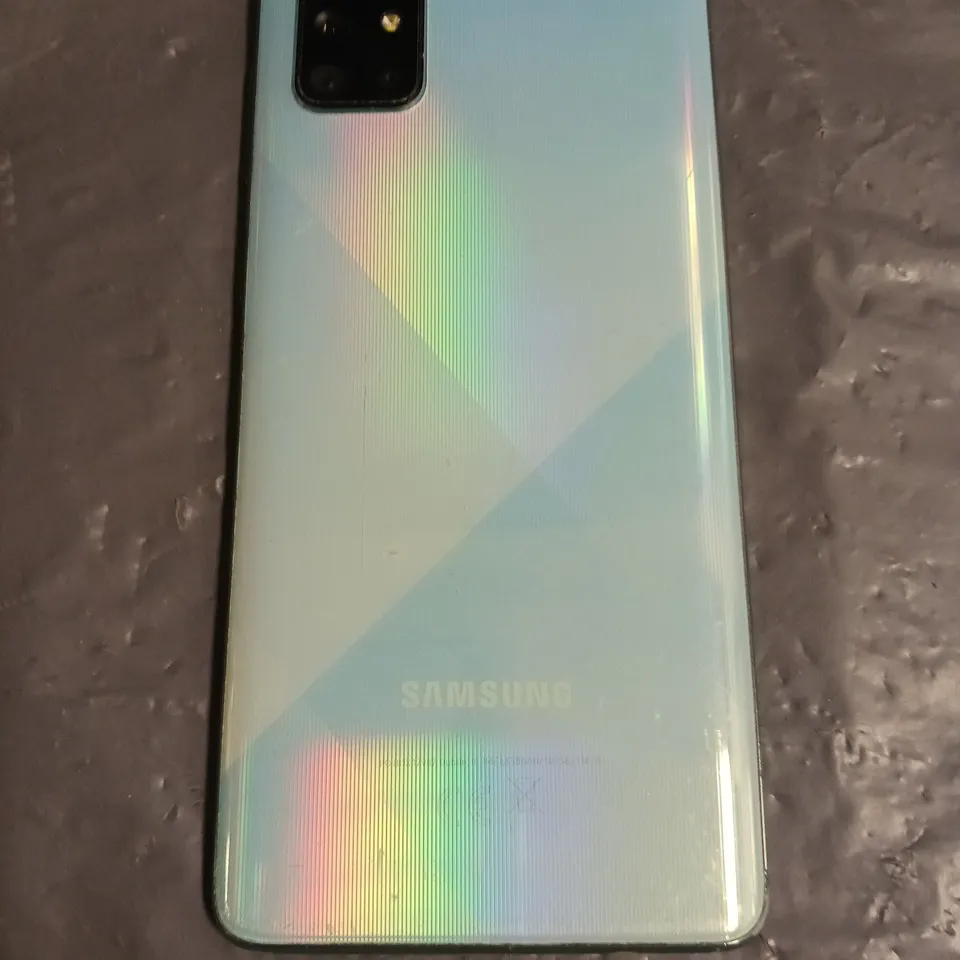 SAMSUNG GALAXY A71 SMARTPHONE SM-A715F/DS IN PRISM CRUSH BLUE