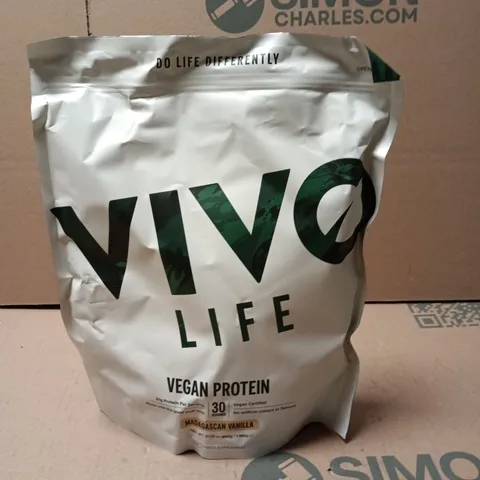 VIVO LIFE VEGAN PROTEIN MADAGASCAN VANILLA – 30 SERVINGS 900G