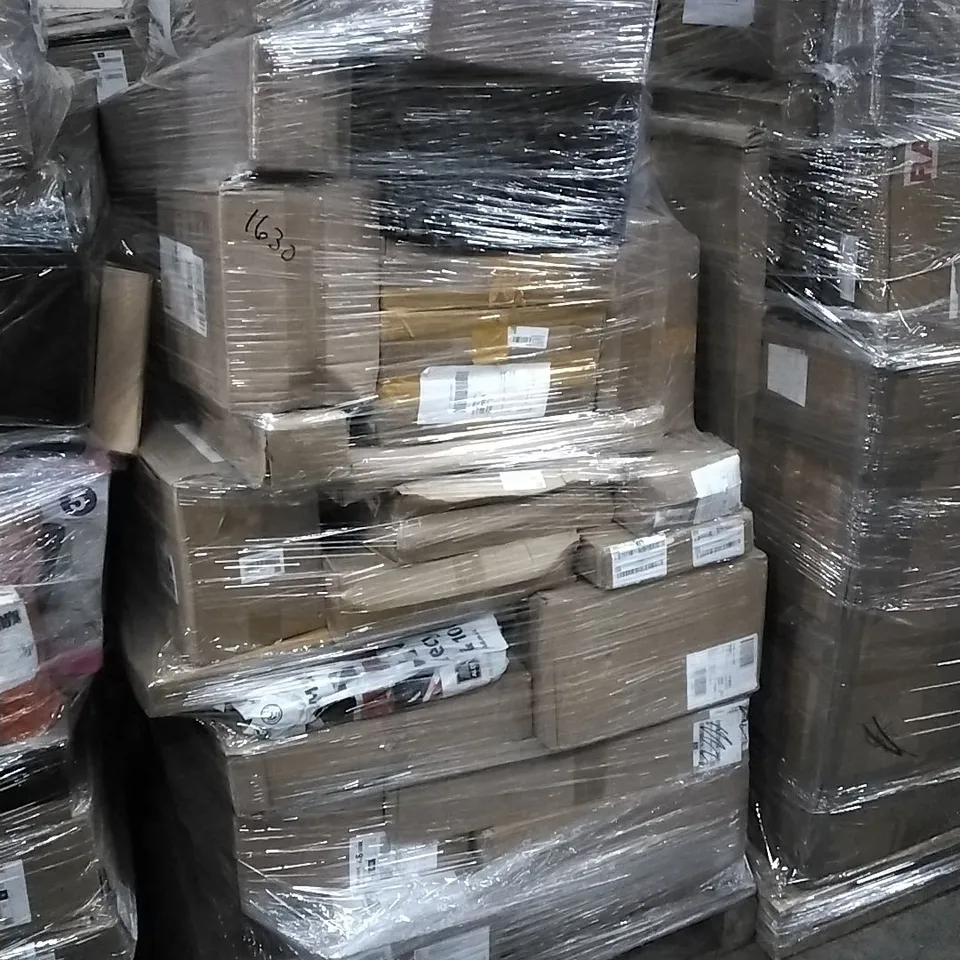 PALLET OF HOUSEHOLD ITEMS TO INCLUDE STUFFED ANIMAL STORAGE, DIGITAL RADIO, DIGITAL INSPECTION ENDOSCOPE AND OTHER ASSORTED ITEMS....