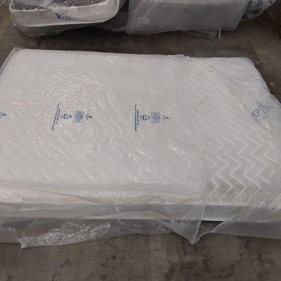 QUALITY BAGGED 4'6" DOUBLE SERENITY HYBRID COIL MEMORY FOAM MATTRESS