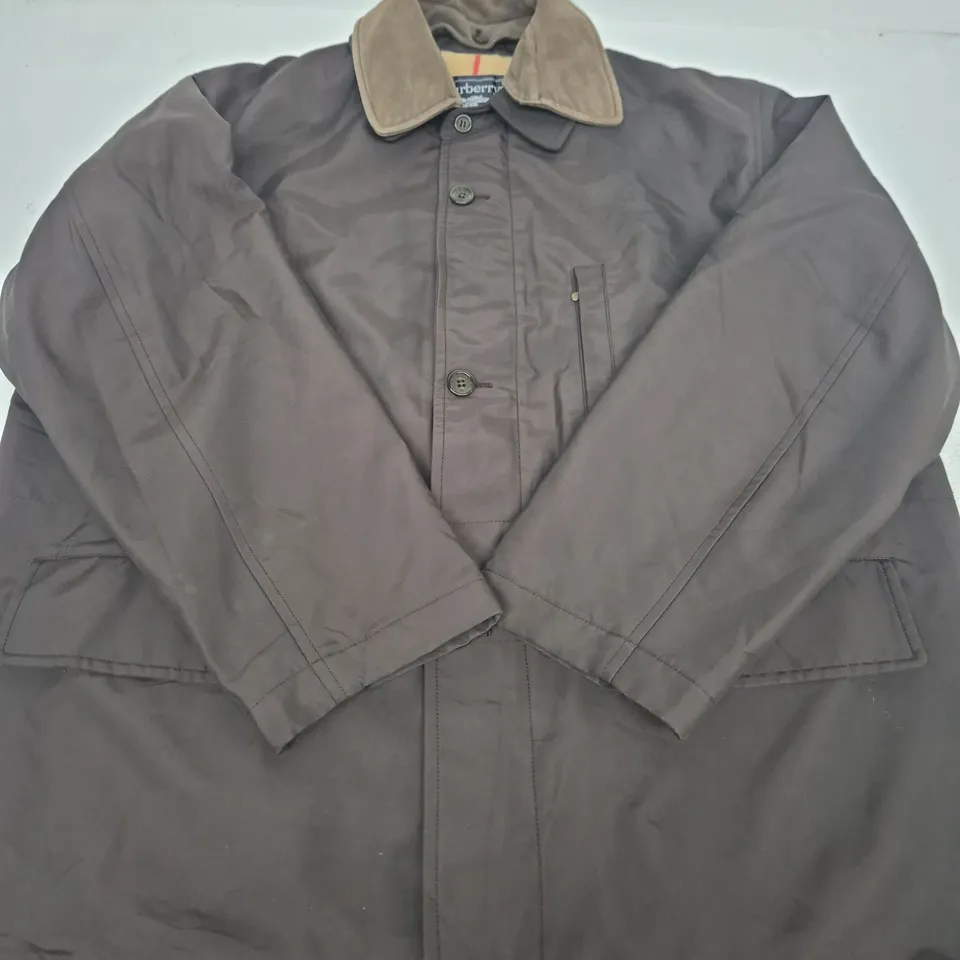 BURBERRYS CHECKED LINED COAT – MEN'S - SIZE UNSPECIFIED
