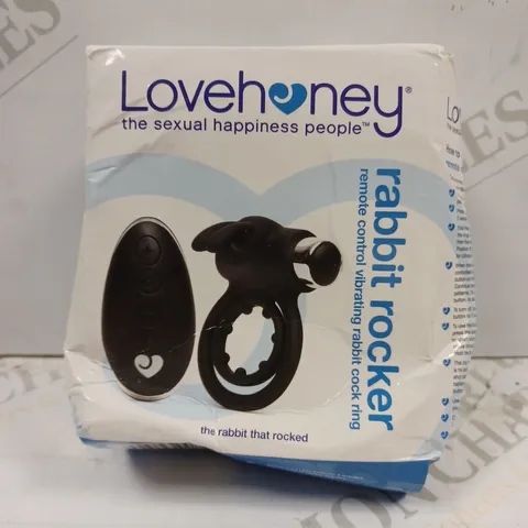 BOXED LOVEHONEY RABBIT ROCKER REMOTE CONTROL VIBRATING RABBIT COCKRING