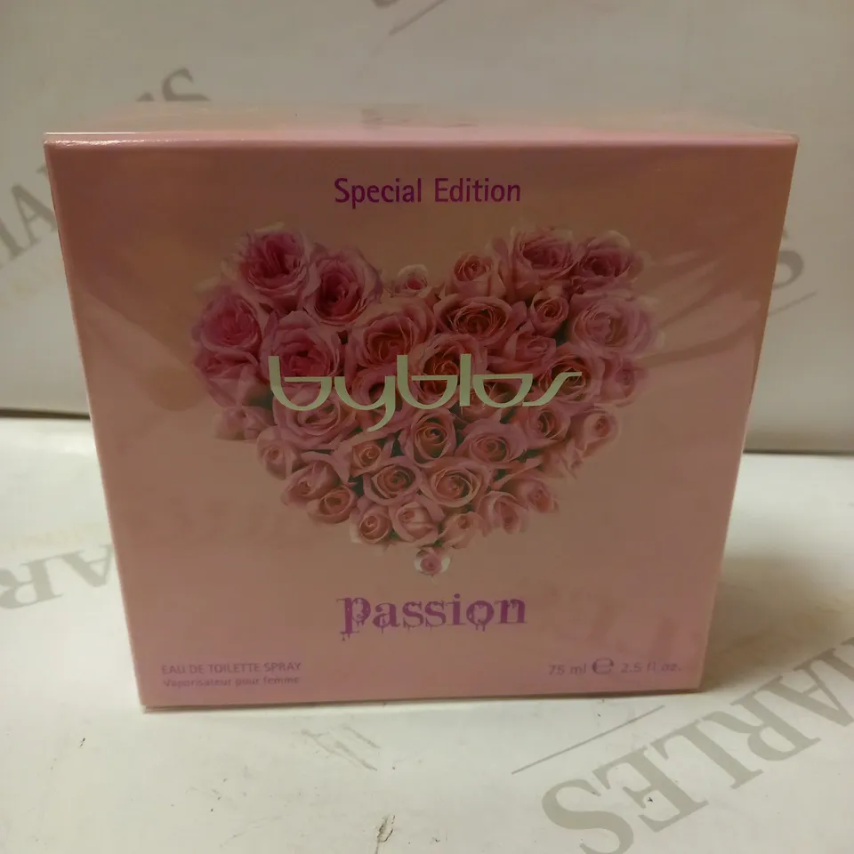 6 X 75ML BYBLOS PASSION SPECIAL EDITION EAU DE TOILETTE SPRAY 