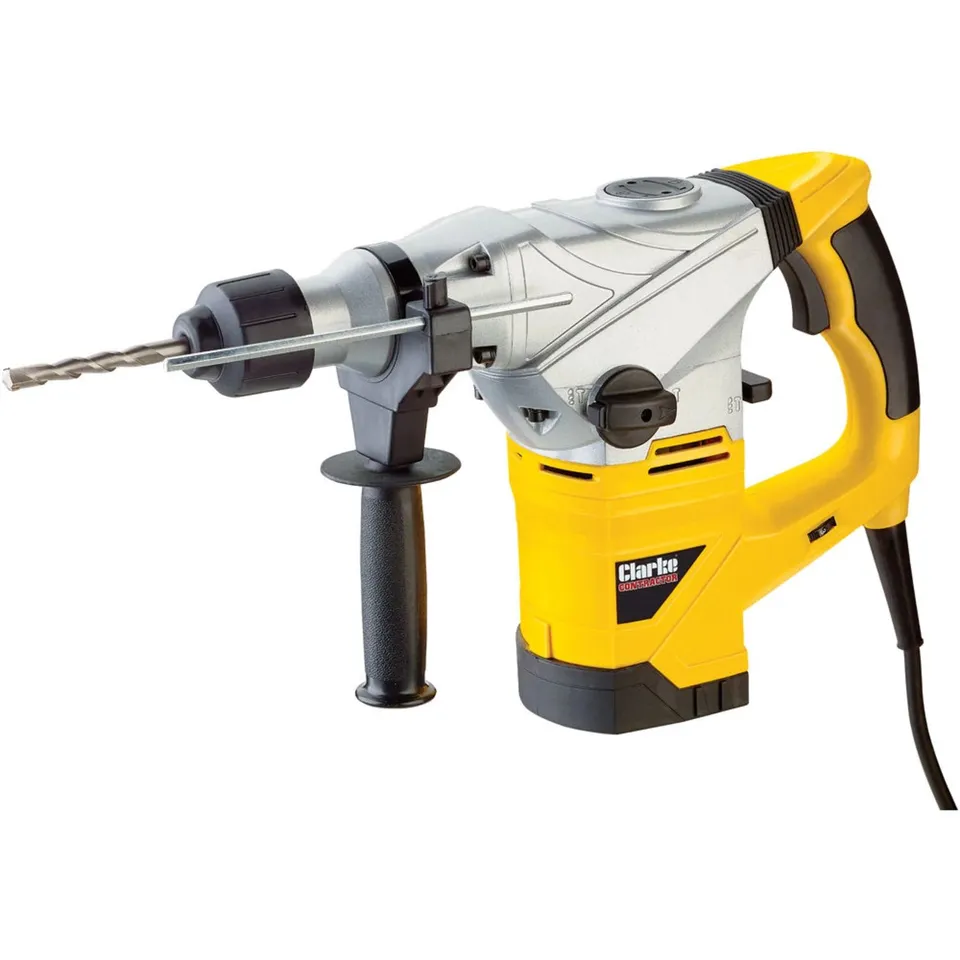 CLARKE CONTRACTOR CON1500RDV 1500W SDS+ ROTARY HAMMER DRILL