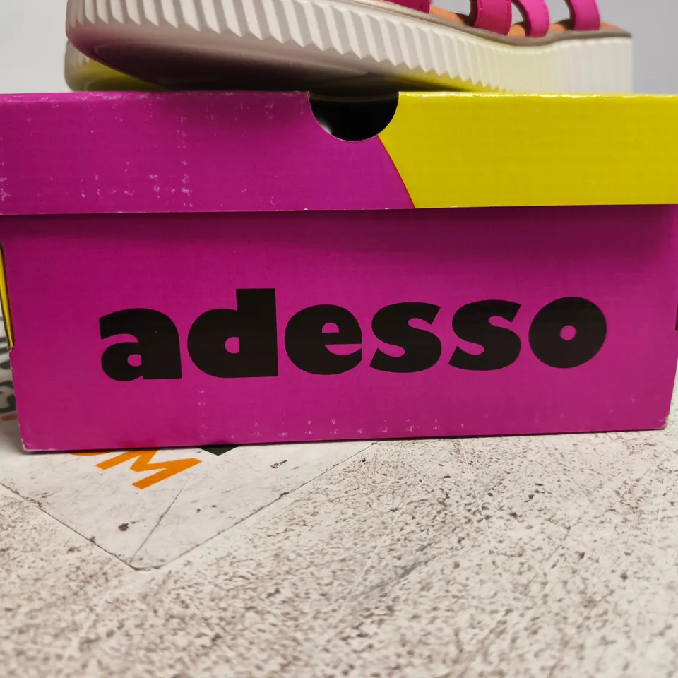 ADESSO COLOURFUL STRAPPY SANDALS – BOXED UK 6