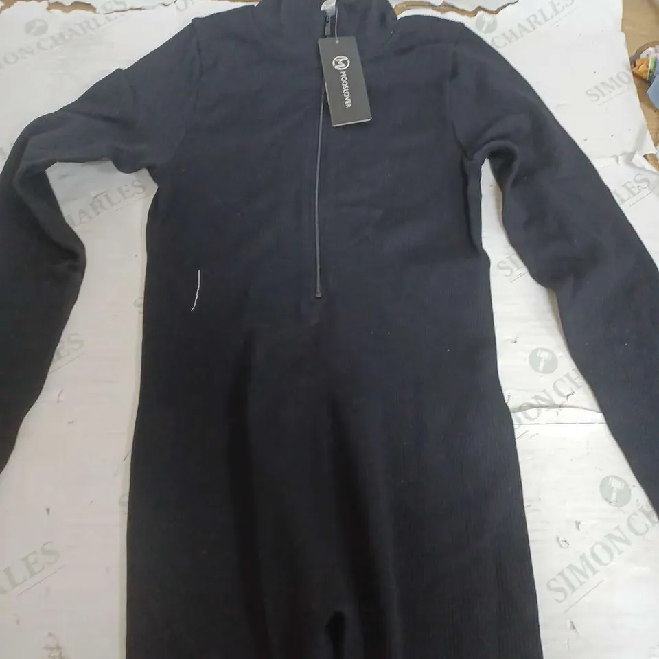 MOOSLOVER BLACK STRECH BODY SUIT - MEDIUM