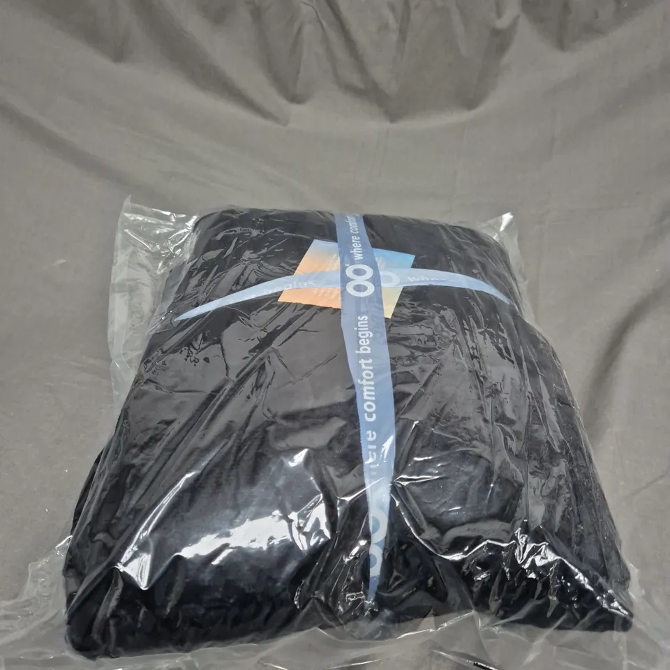 SEALED OODIE OVERSIZED HOODED BLANKET - BLACK