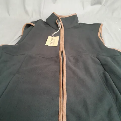 JACK PYKE FLEECE GILET ANTHERACITE - LARGE