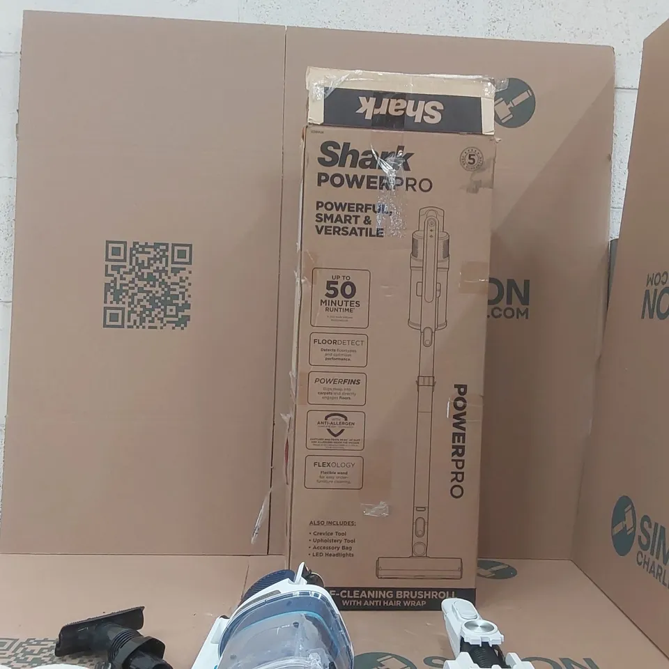 BOXED SHARK IZ380UK POWER PRO VACUUM CLEANER - MISSING PARTS