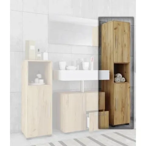 BOXED ANIK FREESTANDING BATHROOM CABINET (1 BOX)
