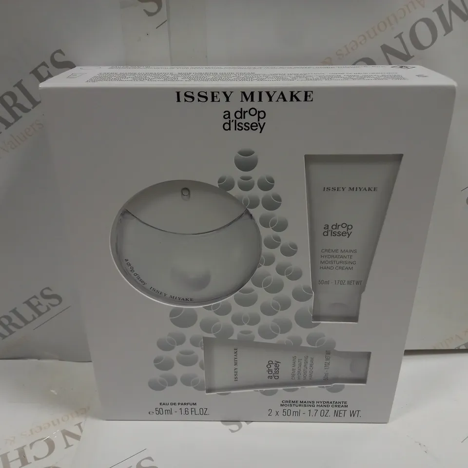 BOXED ISSEY MIYAKE A DROP D'ISSEY EAU DE PARFUM SET